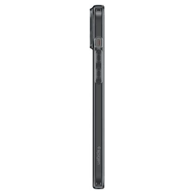 10. Spigen Crystal Flex Hülle für iPhone 15 Plus – grau und transparent