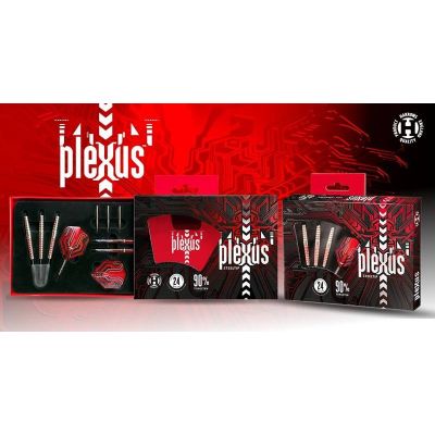 16. Harrows Plexus 90 % Steeltip-Dartpfeile HS-TNK-000013335