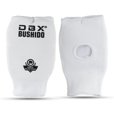 4. DBX-KM Weiße DBX Bushido Karate-Handschuhe