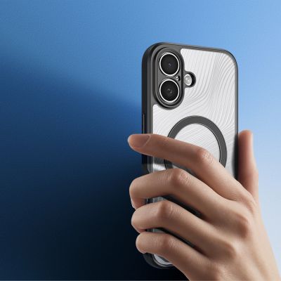 5. Dux Ducis Aimo Mag Case mit Magnetring für iPhone 17 - Schwarz
