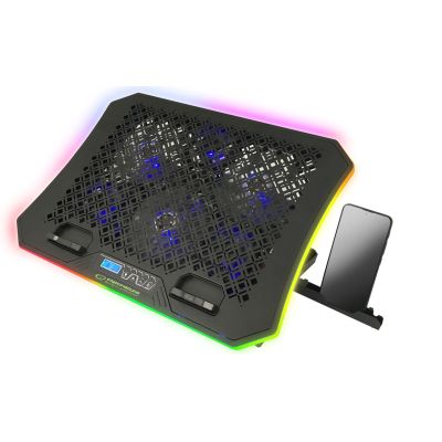 6. ESPERANZA Gaming-Kühlständer mit RGB-Handyhalterung GALERNE EGC109