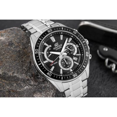 4. Herrenarmbanduhr CASIO EDIFICE EFR-552D-1AVUEF + BOX