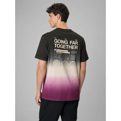 2. Lässiges Herren-T-Shirt mit Aufdruck 4F 4FRSS26TTSHM3815-20A
