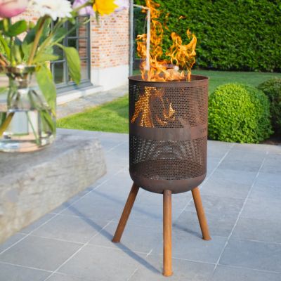 30. Bonfeu Gartenfeuerstelle Bonves 45 Korb schwarz 4502