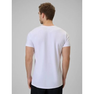 2. Herren-T-Shirt aus Baumwolle, schlicht, 4F 4FWMM00TTSHM3340-10S