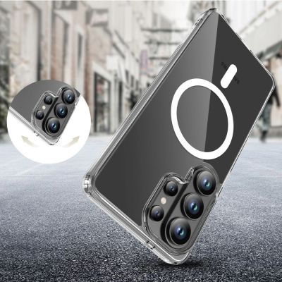 5. Tech-Protect FlexAir Hybrid MagSafe Hülle für Samsung Galaxy S26 Ultra – Transparent
