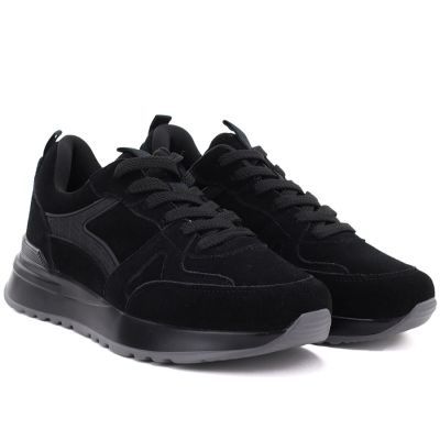8. Damenschuhe aus schwarzem Leder Vinceza FIO27-67006