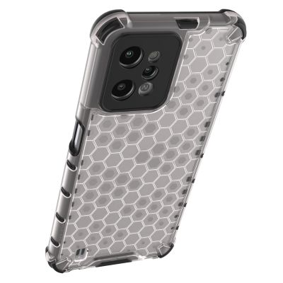 16. Gepanzerte Wabenhülle mit Gelrahmen Realme C31 transparent