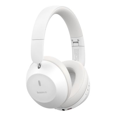4. Baseus Bass 30 Max On-Ear-Bluetooth 5.3-Funkkopfhörer – Weiß