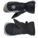 7. Viking Starlet Ski Kids Winterhandschuhe mit Schneeflockenmotiv, schwarz (125/15/5195/09)