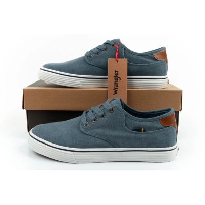 10. Wrangler Herren-Sneaker Calypso Derby, blau, bequem