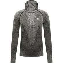 Herren-Thermoshirt mit langen Ärmeln und integrierter Sturmhaube Odlo BLACKCOMB ECO, schwarz