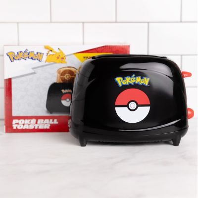 9. Mad Monkey Pokémon – Toaster (2 Stück). Schwarz, Rot, Weiß.