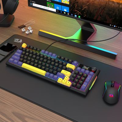 13. REDRAGON Glintstone K725LBY-RGB-PRO Tastatur Schwarz