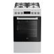 BEKO FSE52320DWD Gas-Elektro-Herd | Konvektion | Dampfreinigung | Weiß