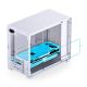 9. Jonsbo D32 STD PC-Gehäuse, Weiß, Mini-Gehäuse, mATX, gehärtetes Glas – Weiß