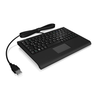KeySonic ACK-3410 (US) Office-Tastatur USB US Englisch Schwarz