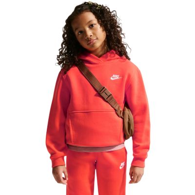 Nike Sportswear Club Fleece Kinder-Sweatshirt Orange FD3000 842