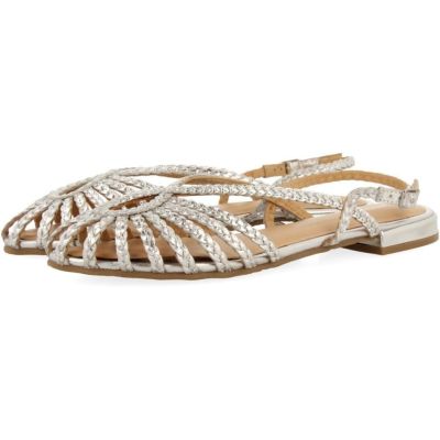 3. Gioseppo HINGHAM Silberne Damenschuhe (75440-P-Silber)