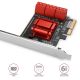 2. AXAGON PCES-SA6 PCIe 6x Controller intern