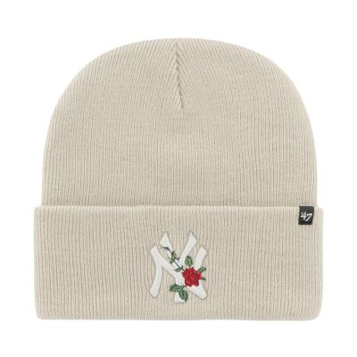 3. Beige Kappe der New York Yankees, B-THRNK17ACE-BN