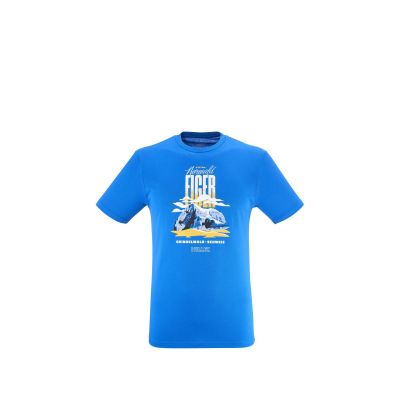 MILLET Cimaï Summit Ts Ss M blaues Herren-T-Shirt