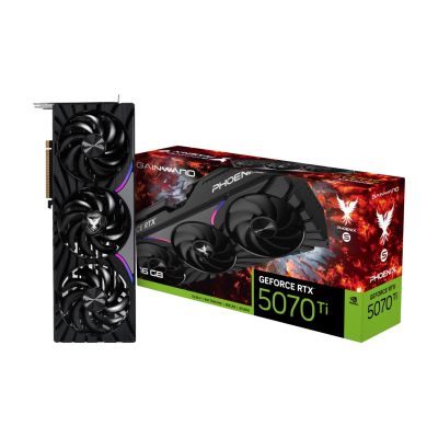 10. GeForce RTX 5070 Ti Phoenix-S Grafikkarte, GeForce RTX 5070 Ti, 16 GB, GDDR7, 256 Bit