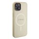4. Guess GUHMP15MPSAHMCB iPhone 15 Plus 6,7" Gold/Gold Hardcase Saffiano MagSafe