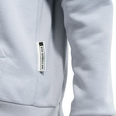 6. Nike Dri-FIT Standard Issue Kapuzenpullover zum Überziehen, Hellgrau FD7734 012