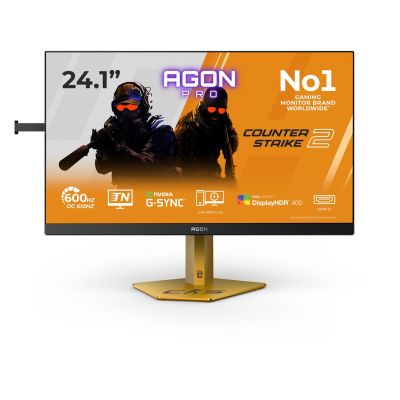 26. AOC AGON PRO CS24A Computermonitor 61,2 cm (24,1") 1920 x 1080 px Full HD LED Schwarz