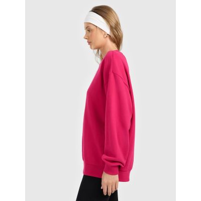 4. Offenes Sweatshirt ohne Kapuze 4F 4FRAW25TSWSF2777-53S