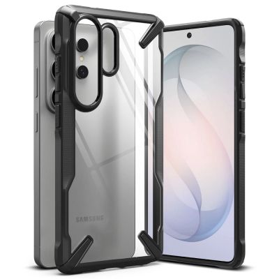 Ringke Fusion X Hülle für Samsung Galaxy S26 Ultra – Transparent Schwarz