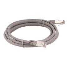 ALANTEC Patchkabel F/UTP Kat. 6 PVC 0,5 m grau