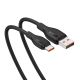 3. Baseus Pudding Series 100W USB-A - USB-C Kabel 2m - Schwarz