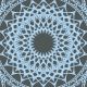 2. GAIAM YOGAMATTE BLAUE AURA TAUBE MARRAKESCH 5 MM 66829