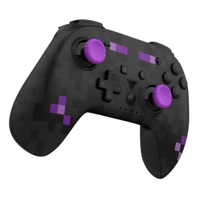 3. Dragonshock PopTop Schwarz, Lila Bluetooth-Gamepad Analog/Digital für Nintendo Switch und PC