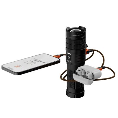 22. Powerbank mit Xtorm-Taschenlampe, 10.500 mAh, 20 W – Schwarz