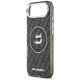 6. Karl Lagerfeld IML Choupette Head Logo MagSafe iPhone Air Hülle - Schwarz