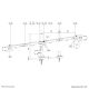 19. Tischhalterung für 3 Monitore 10-27" NEOMOUNTS DS60-600BL3