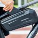 14. Rockbros B67 wasserdichte Fahrradtasche für Rahmen – Schwarz