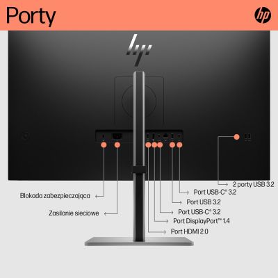 6. HP Monitor 31,5" E32k G5 4K (6N4D6AA)