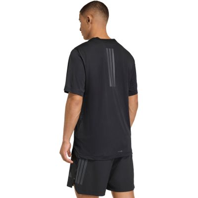 3. adidas D4T PrimeLift 3 Stripes Herren-T-Shirt schwarz KE9937