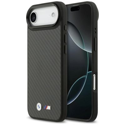 BMW M Kevlar Matt MagSafe Case für iPhone Air – Schwarz