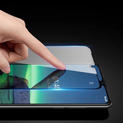 9. Dux Ducis 10D Tempered Glass Vollbild 9H Vollbild Tempered Glass mit Rahmen Nokia 1.4 transparent (hüllenfreundlich)