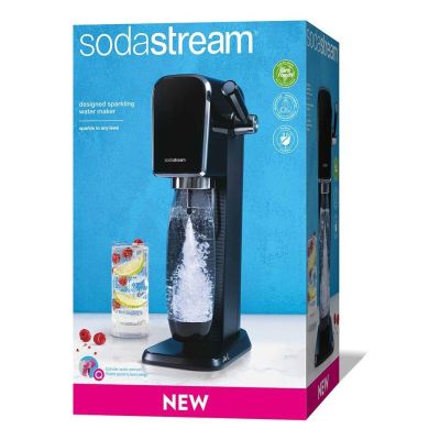 8. SodaStream ART Schwarz, Stahl