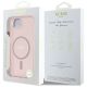 8. Guess IML Glitter Circle MagSafe Hülle für iPhone 16e - Pink