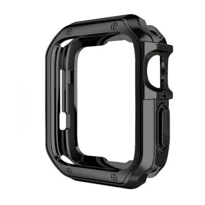 Soft Strong Watch Case für Apple Watch 41 mm (Serie 7/8/9) - Schwarz