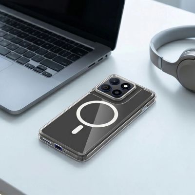 6. Tech-Protect FlexAir Hybrid MagSafe Hülle für Motorola Edge 70 5G – Transparent