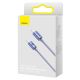 5. Baseus CAJY000705 USB-C – USB-C PD QC-Kabel 100 W 5 A 480 Mbit/s 2 m – Lila