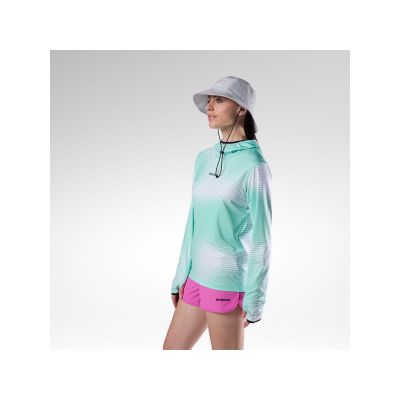 4. ROSSIGNOL Damen W Westweg Sun Hoodie Grün